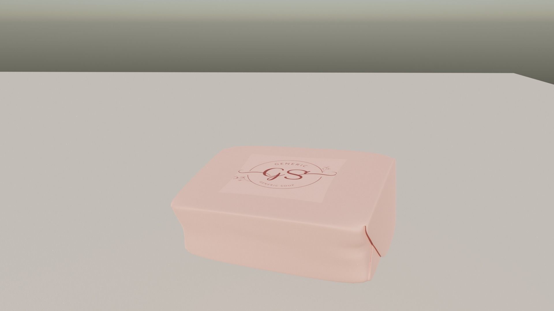 Bathroom kit Low-poly 3D model_3