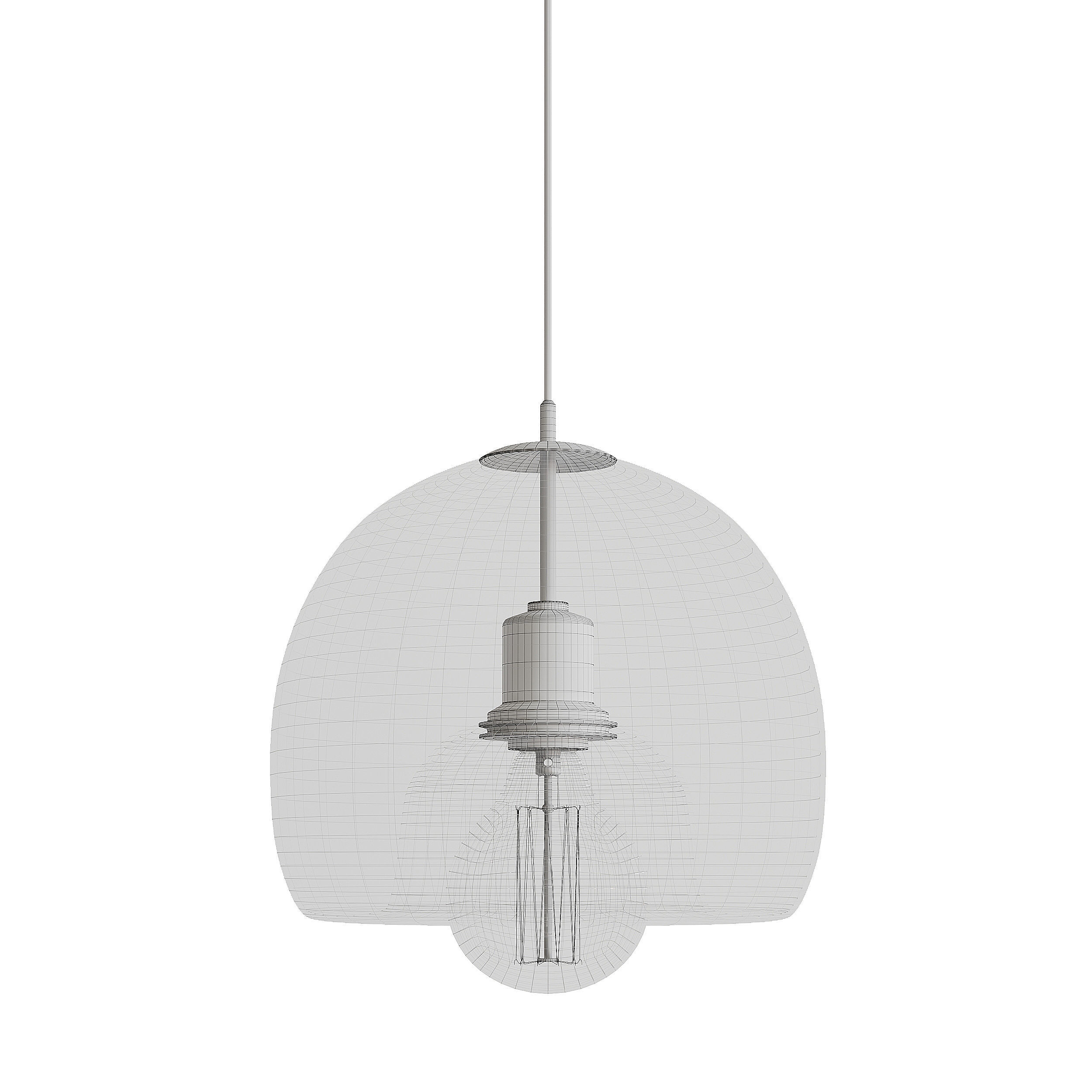 Pendant light 3D model_2