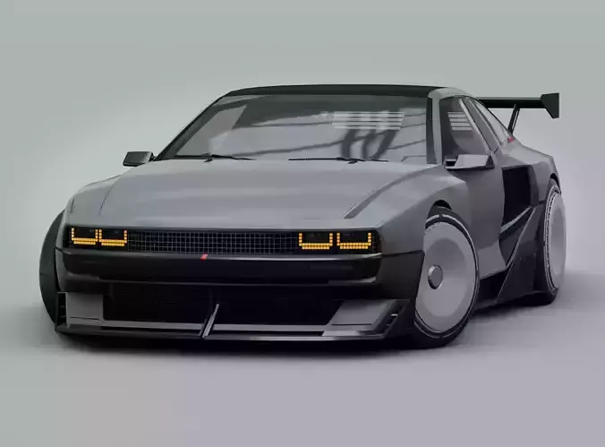 Hyundai N Vision 74 3D model