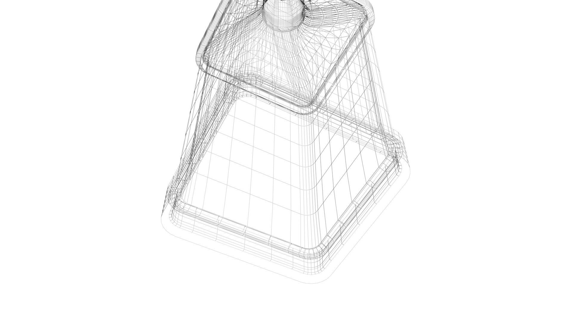 Jack Daniels Whiskey Bottle 3D model_10