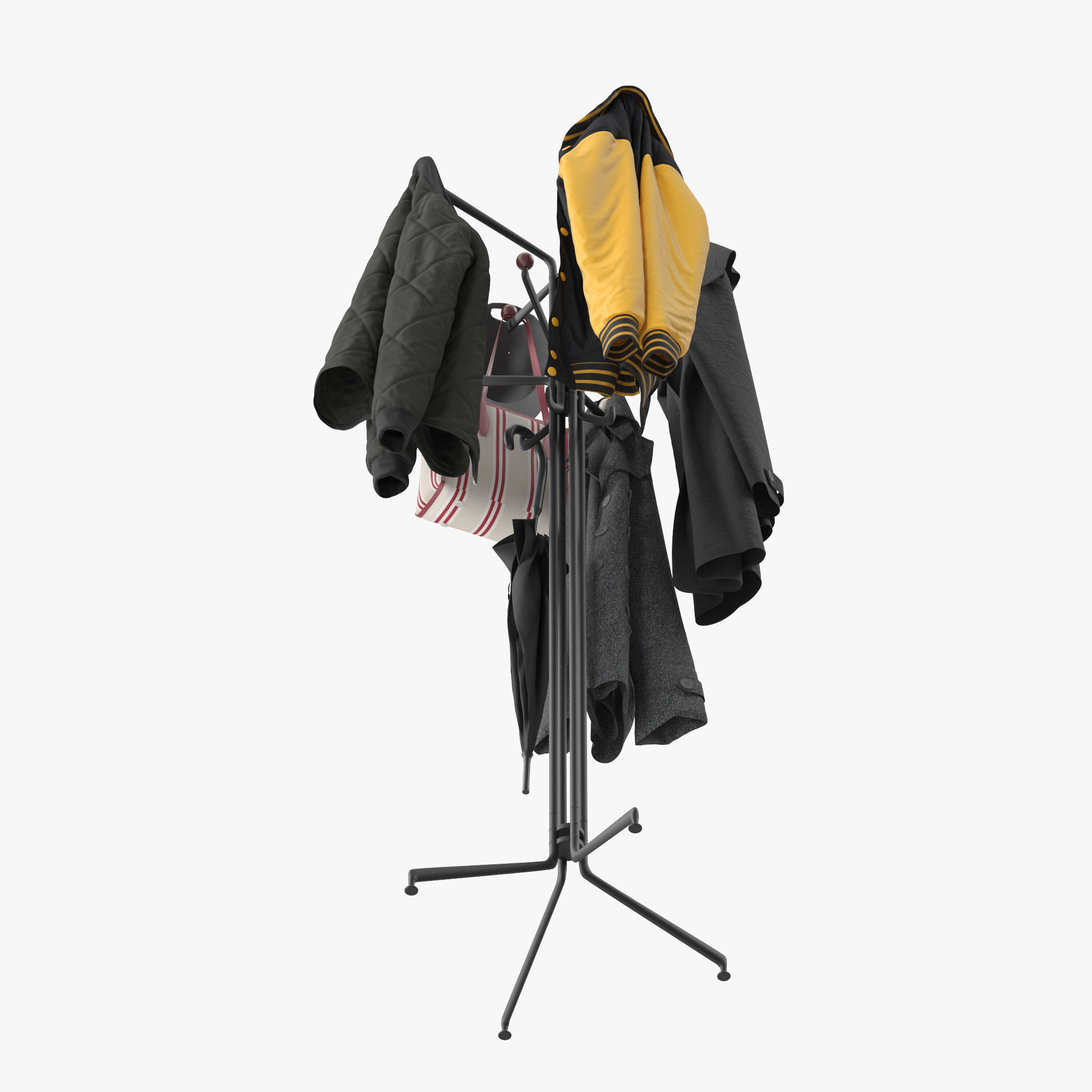 Capture SC77 Coat Rack 3D model_10