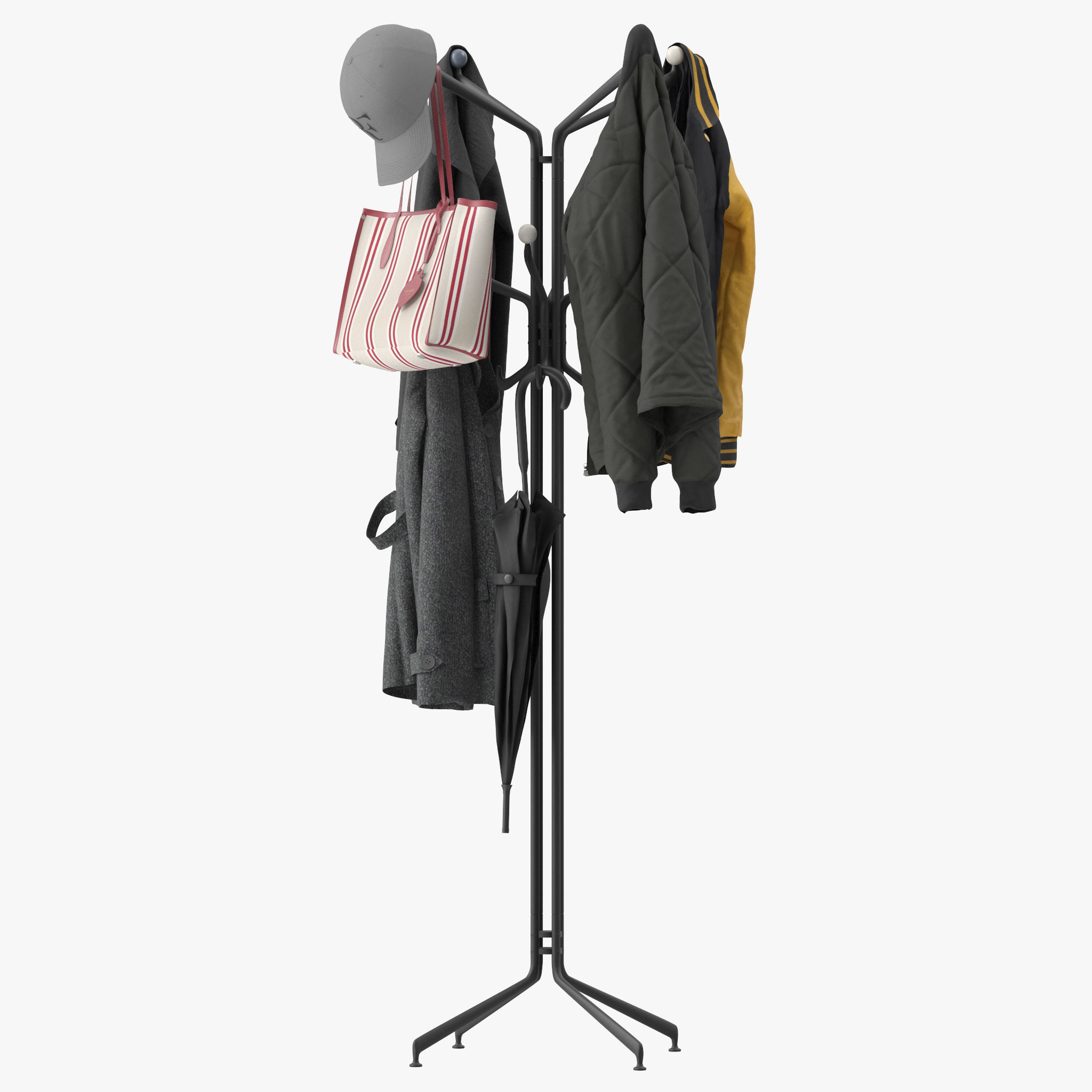 Capture SC77 Coat Rack 3D model_13