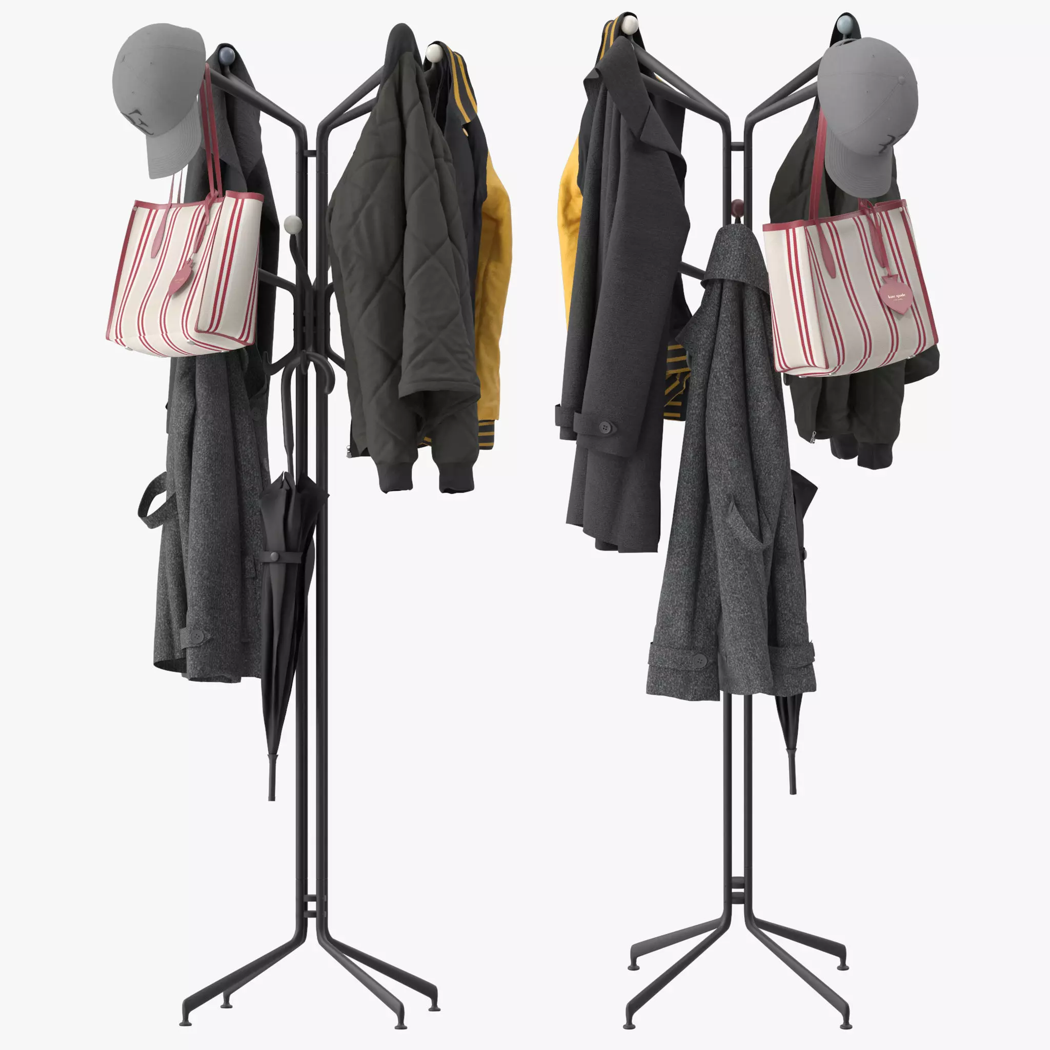 Capture SC77 Coat Rack 3D model_0