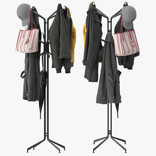 Capture SC77 Coat Rack 3D model