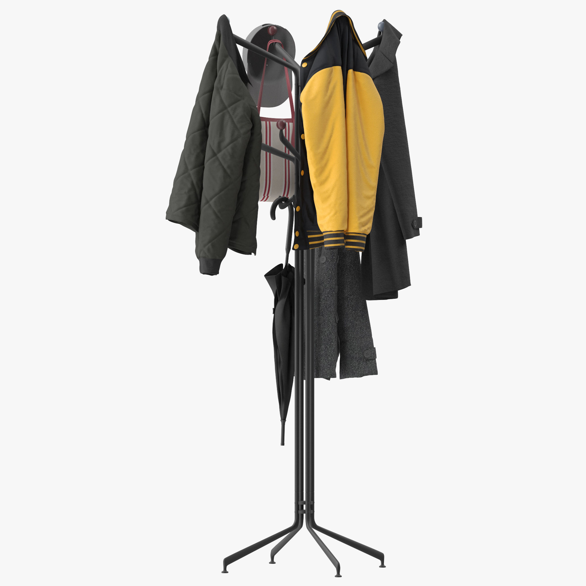 Capture SC77 Coat Rack 3D model_12