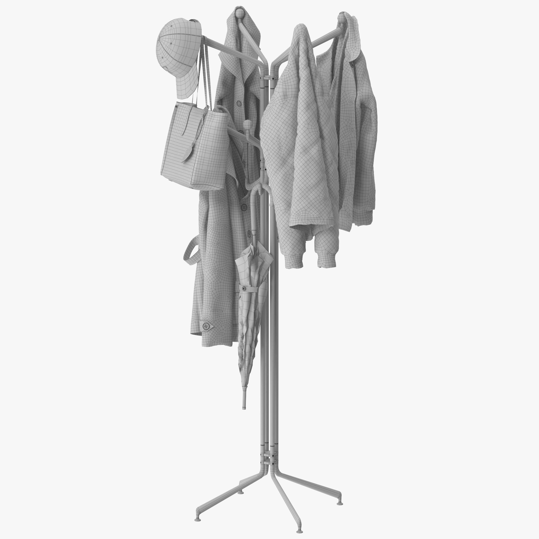 Capture SC77 Coat Rack 3D model_18