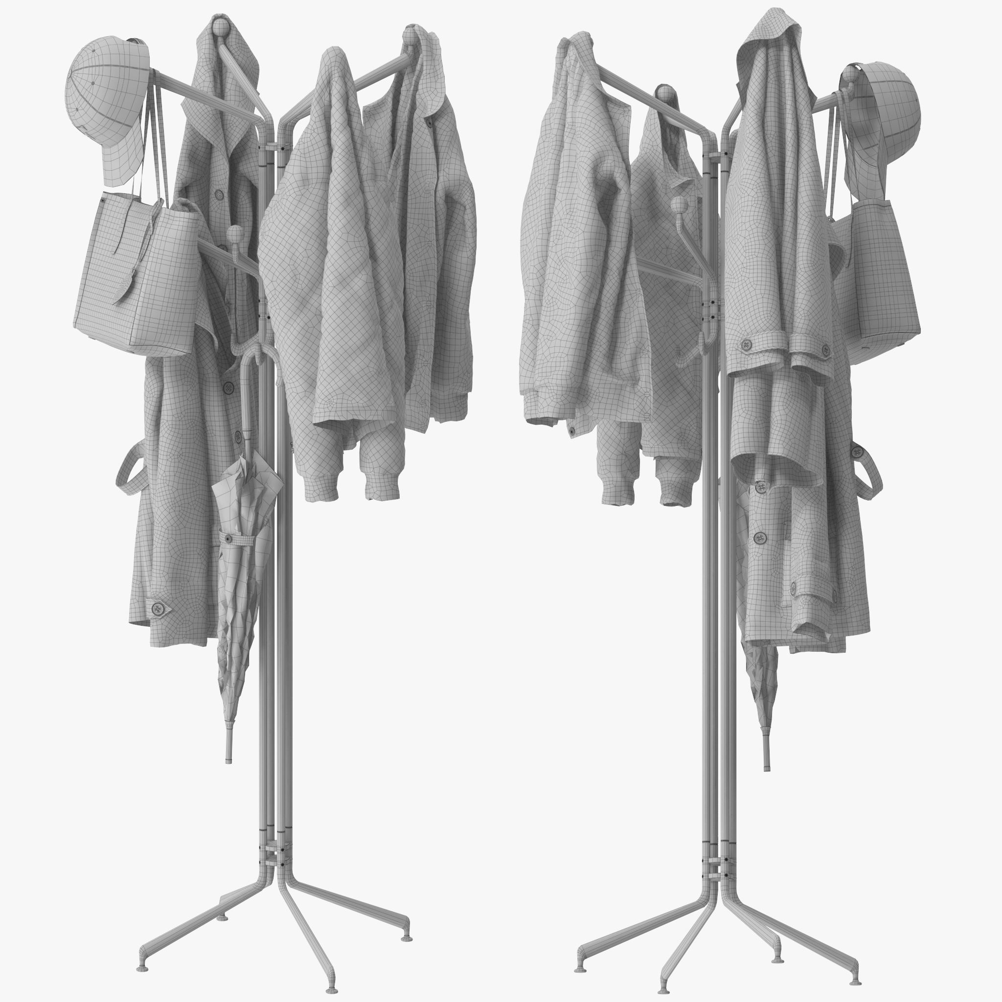 Capture SC77 Coat Rack 3D model_17