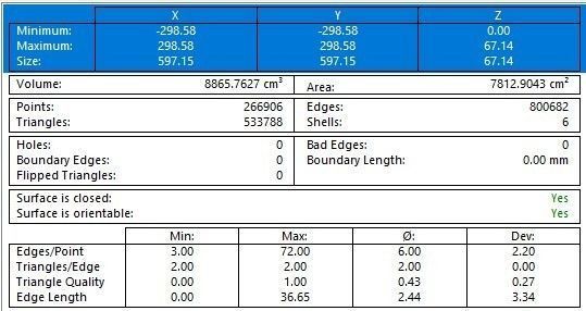Round rosette 044 3D model_8