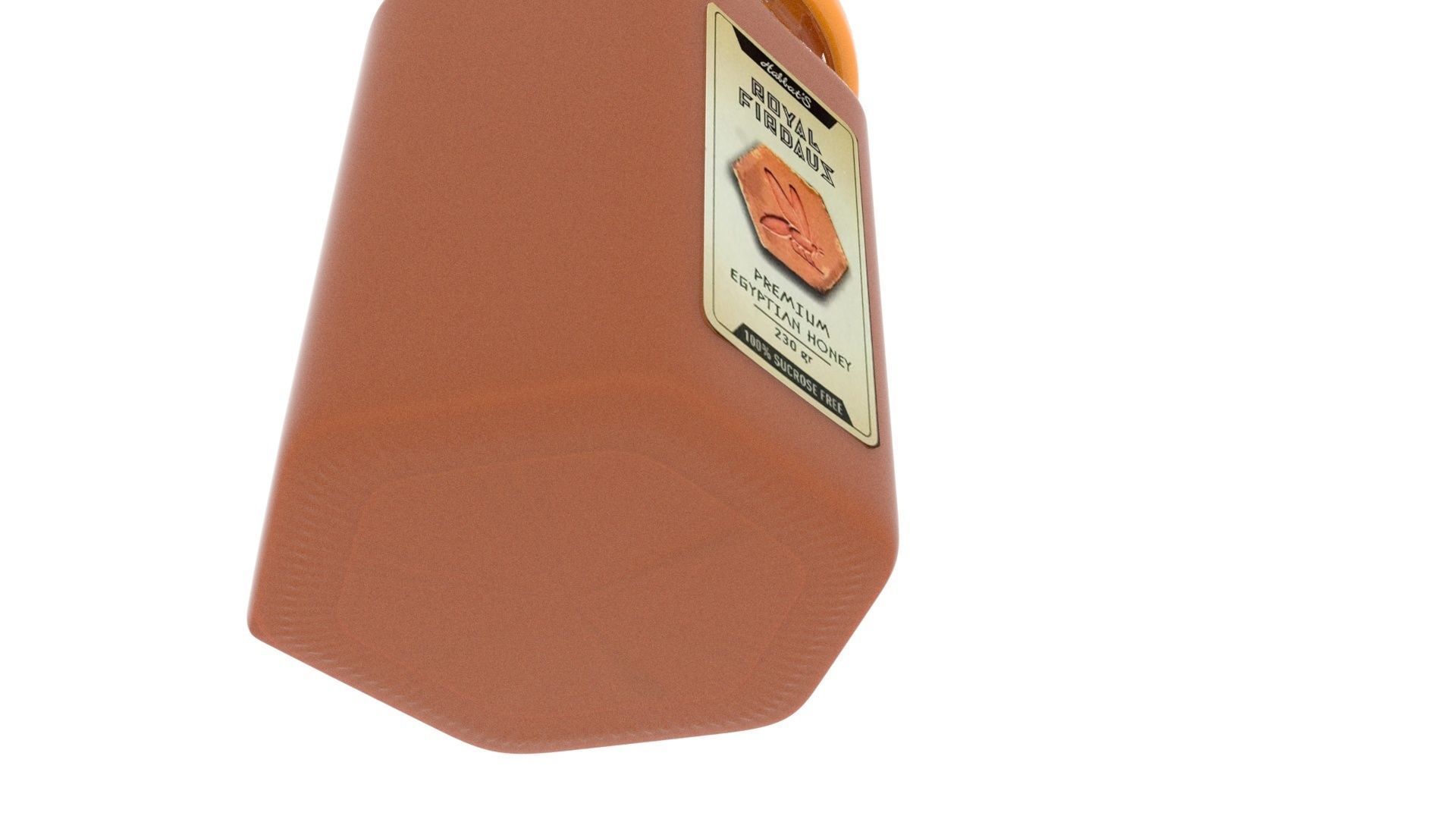 Honey Jar 3D model_2