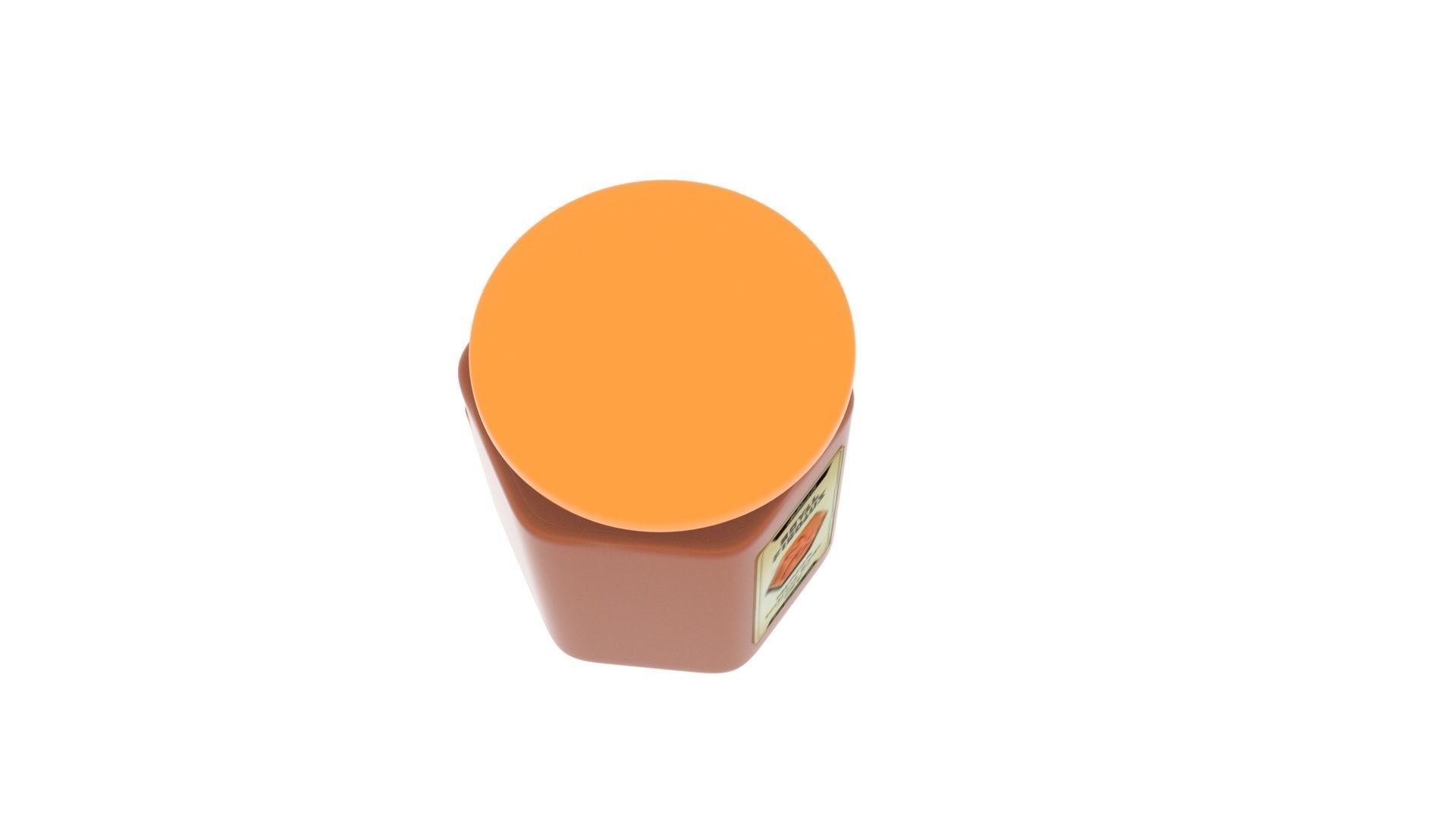 Honey Jar 3D model_1