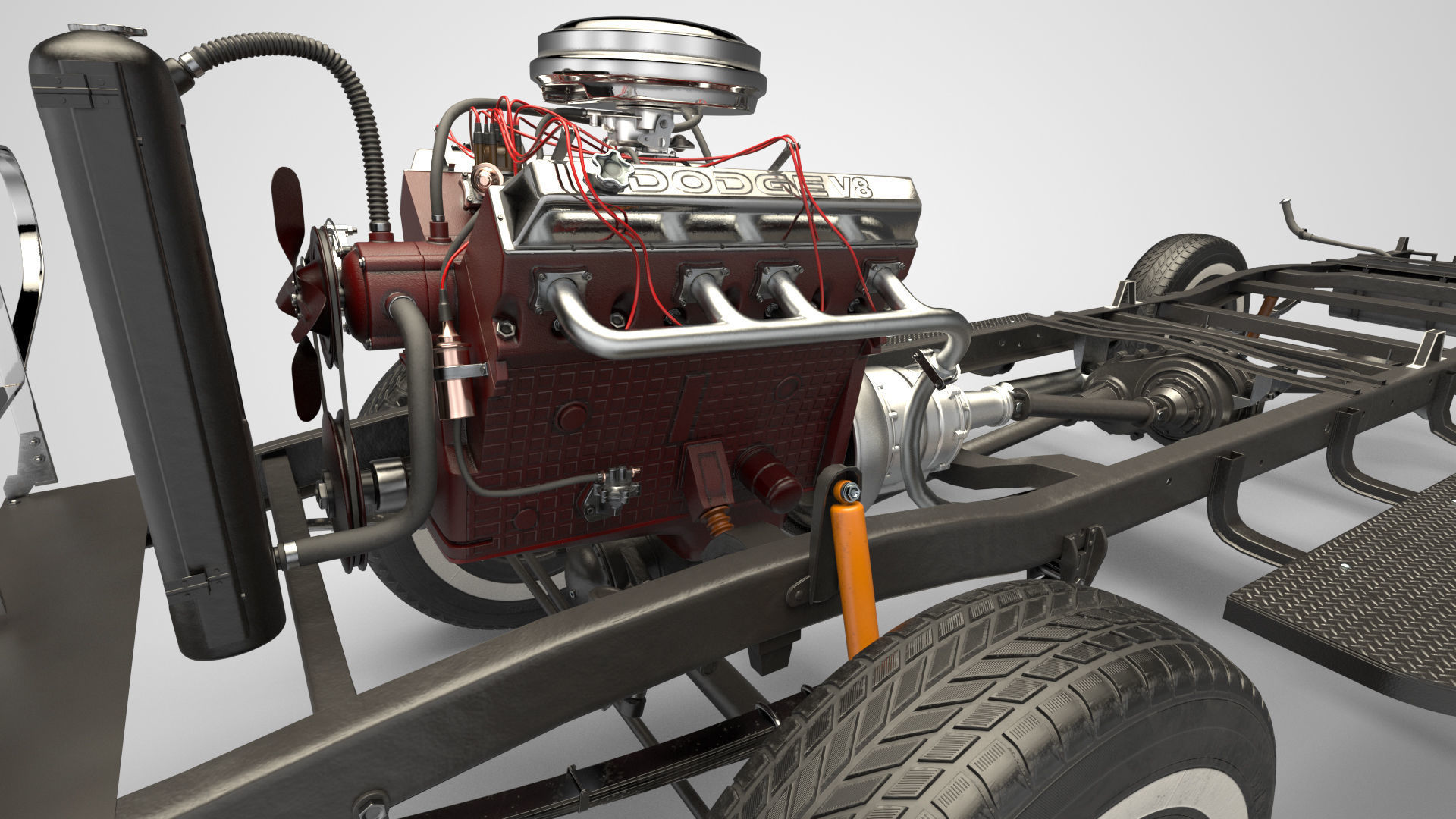 Dodge Power Wagon  3D model_39