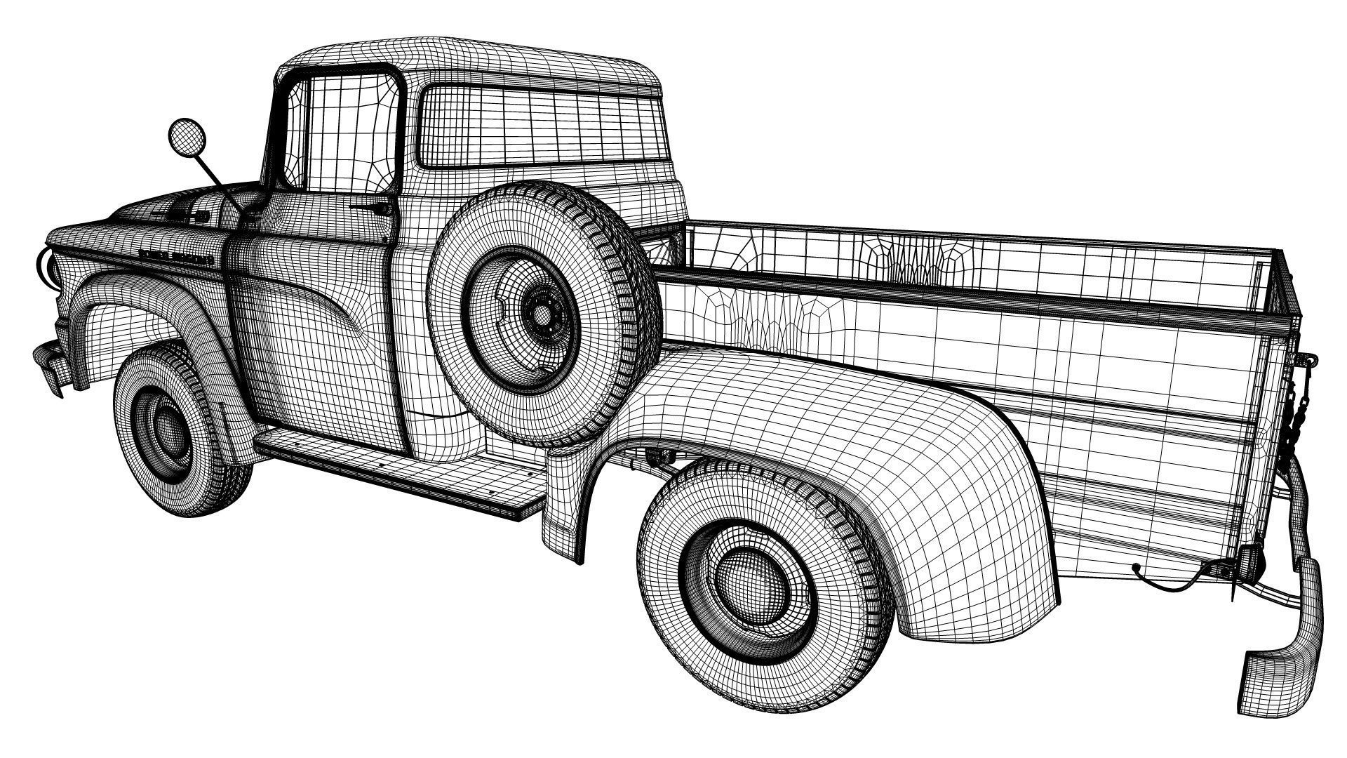 Dodge Power Wagon  3D model_40