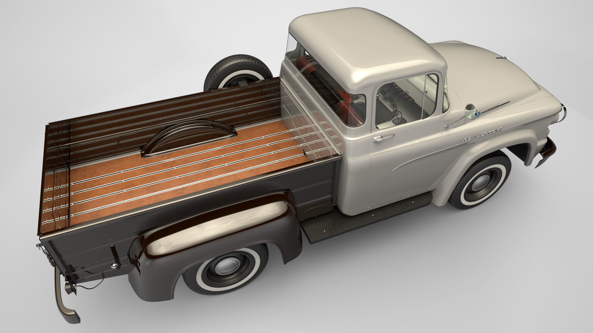Dodge Power Wagon  3D model_5
