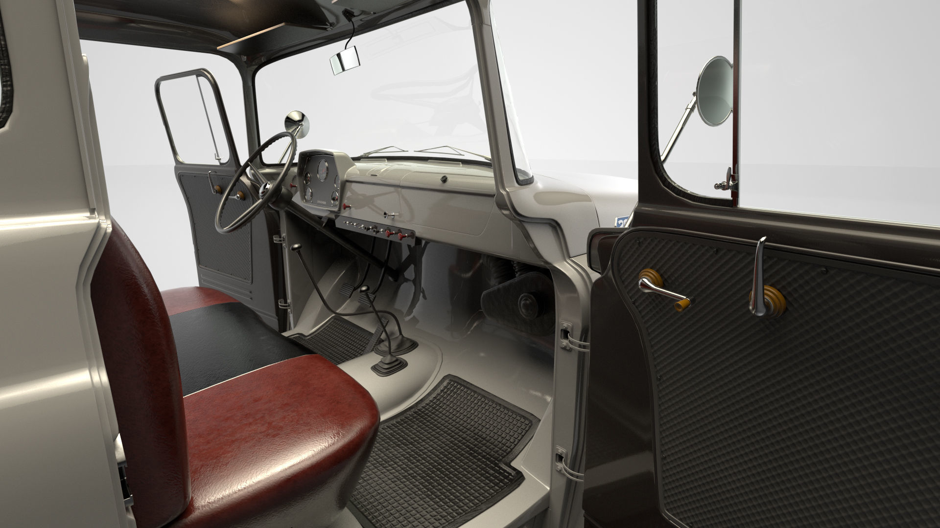 Dodge Power Wagon  3D model_11