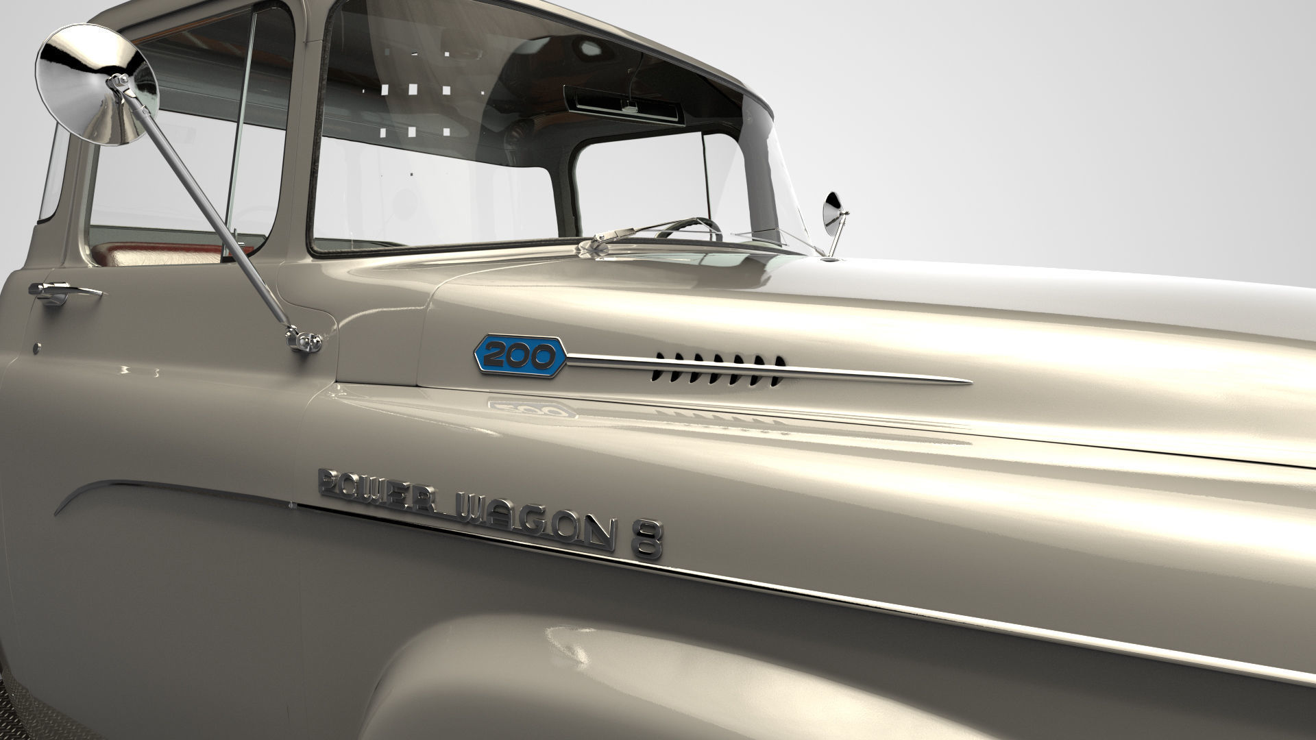 Dodge Power Wagon  3D model_13