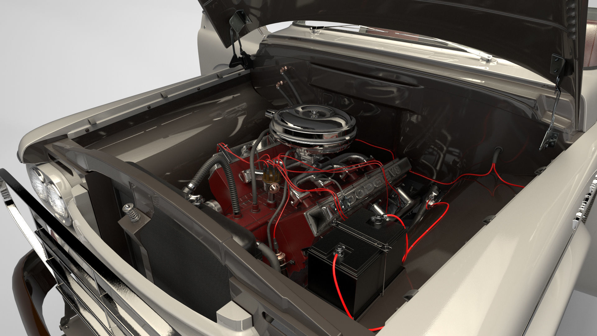 Dodge Power Wagon  3D model_22