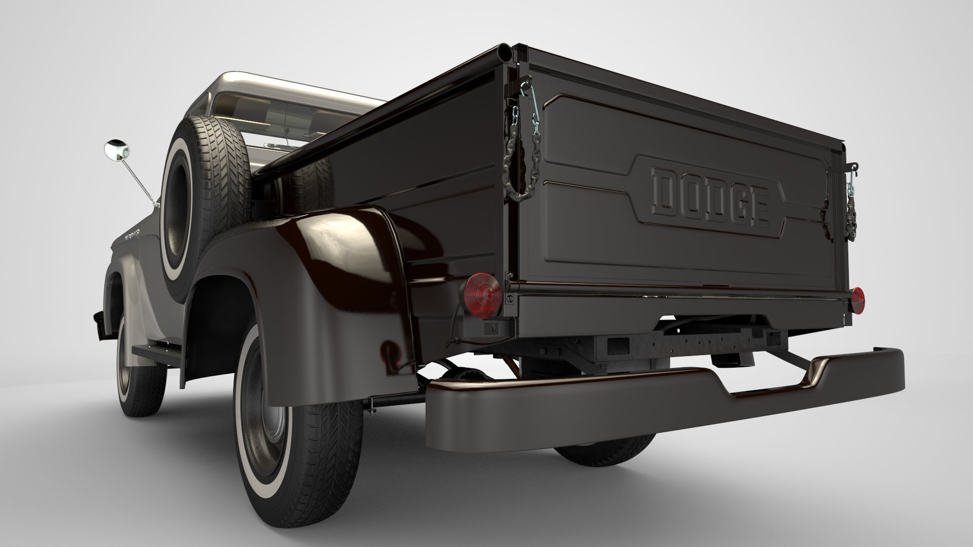 Dodge Power Wagon  3D model_4