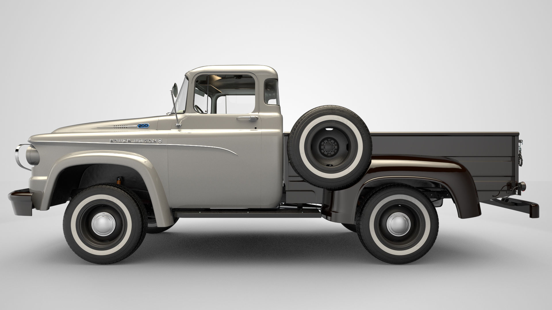 Dodge Power Wagon  3D model_15