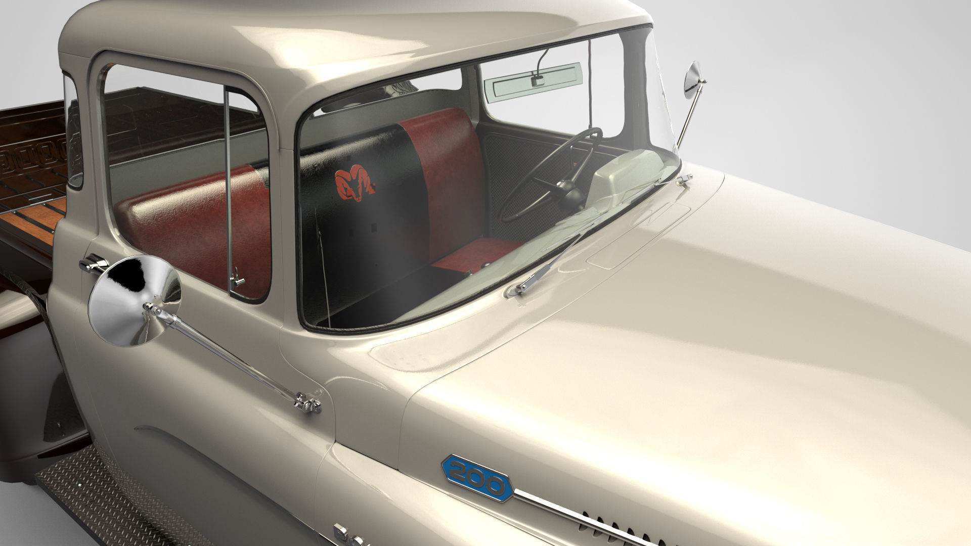 Dodge Power Wagon  3D model_24