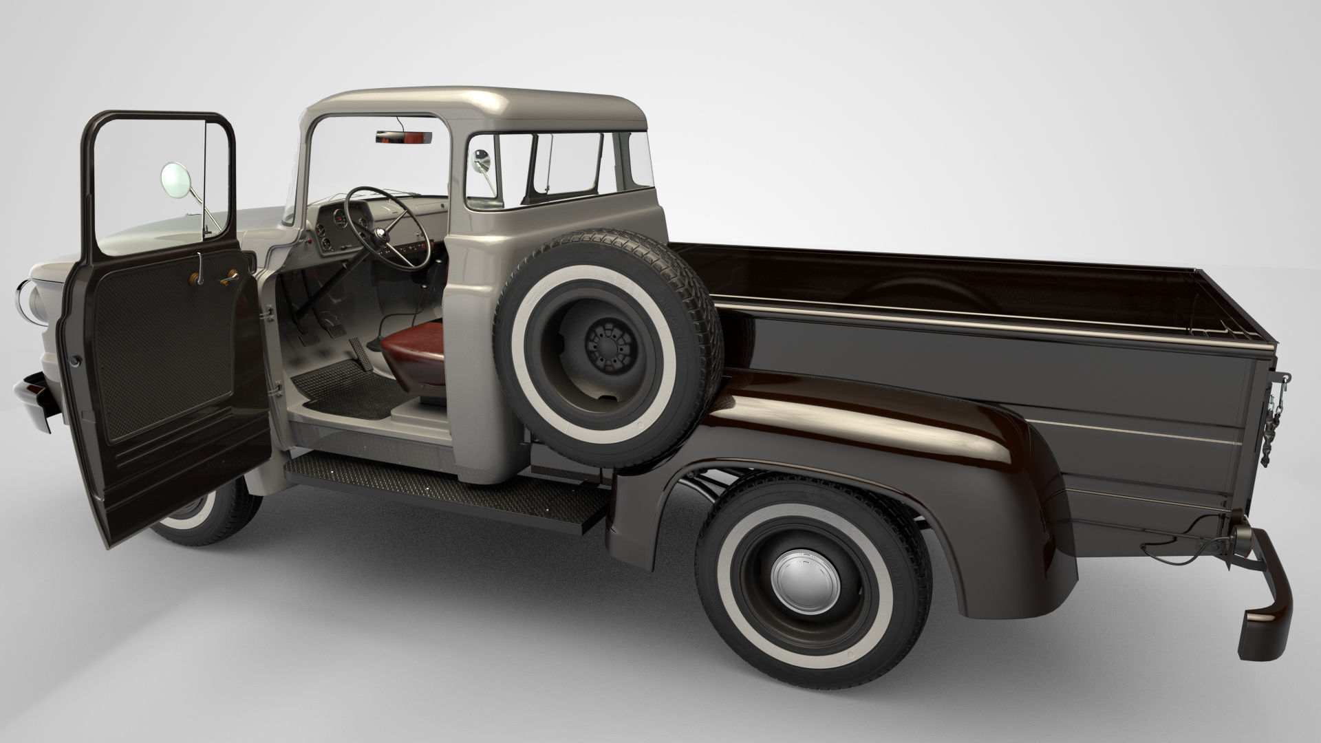 Dodge Power Wagon  3D model_7