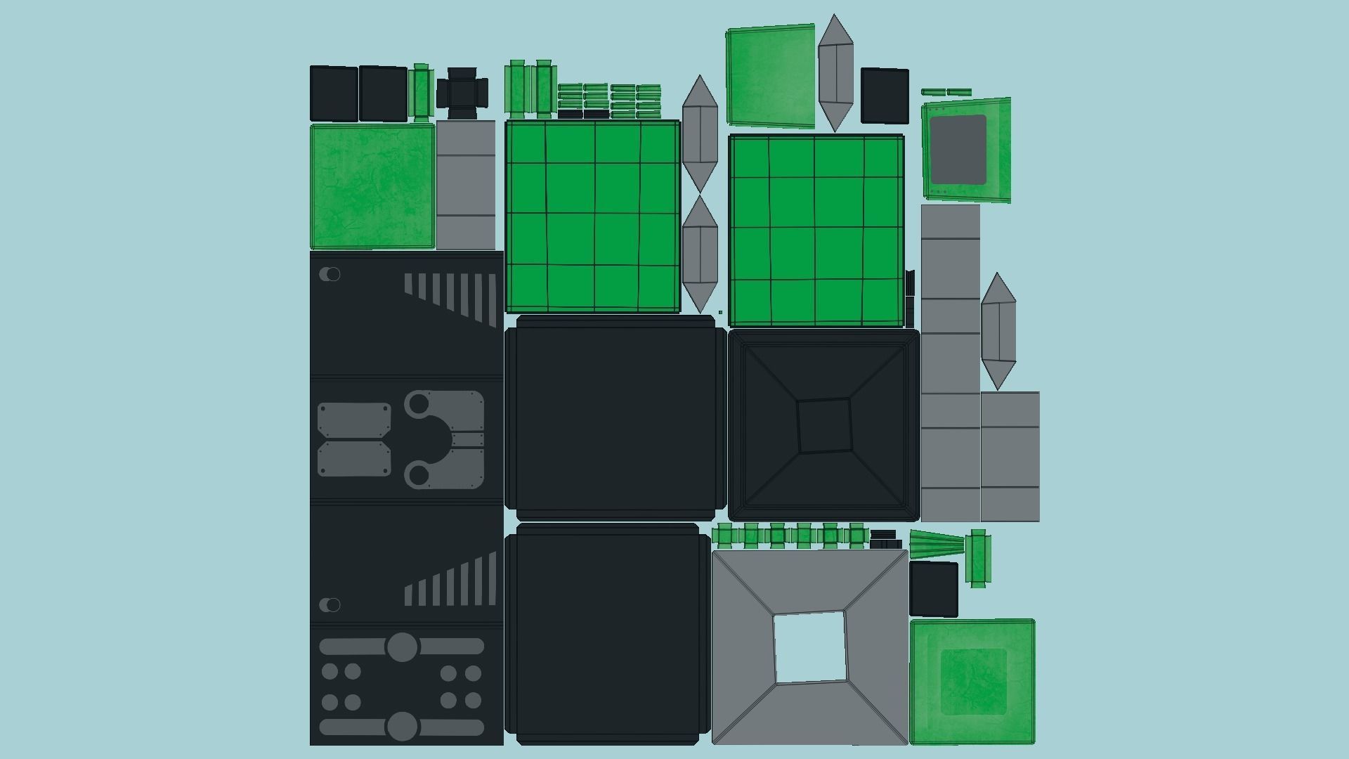 10 Satellite E Collection - SciFi Space Design _66