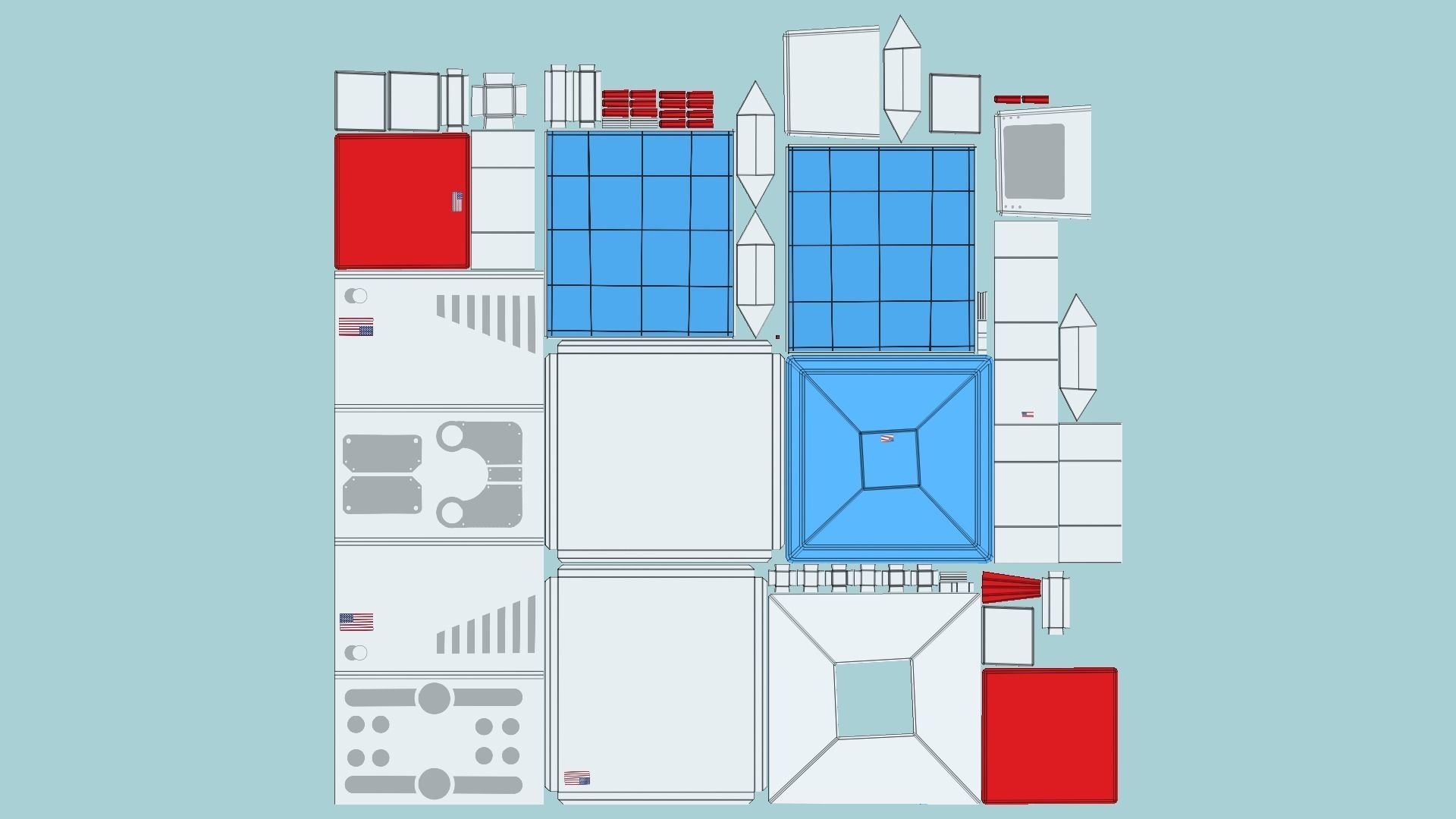 10 Satellite E Collection - SciFi Space Design _76