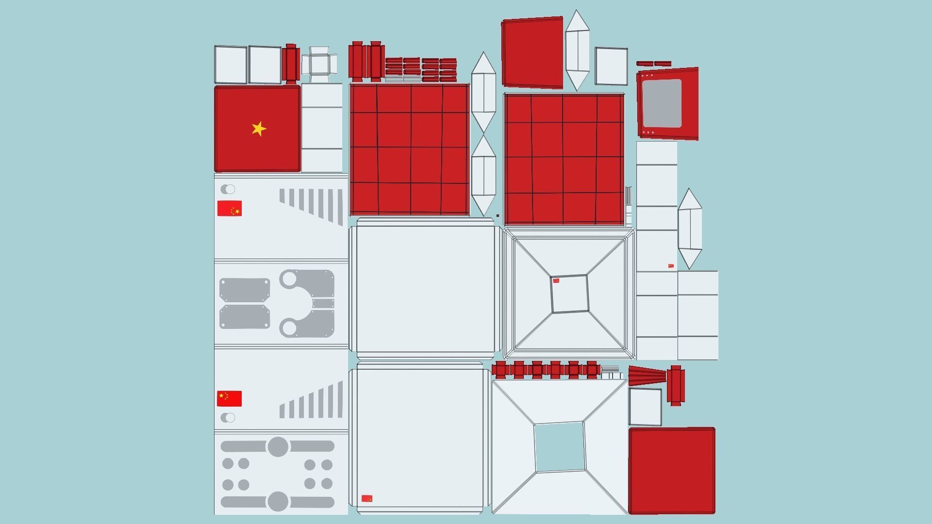 10 Satellite E Collection - SciFi Space Design _64