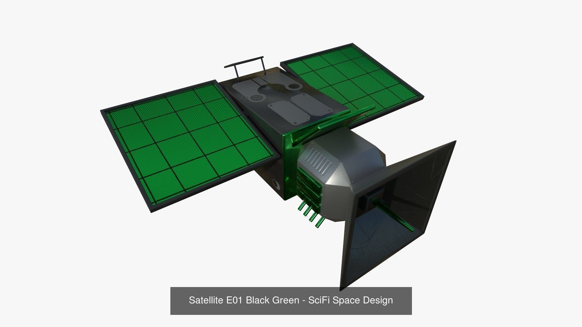 10 Satellite E Collection - SciFi Space Design _1