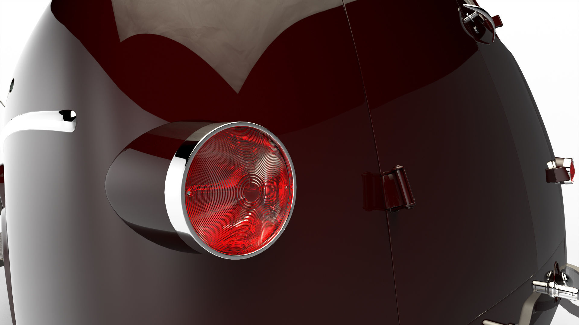 Dodge Town Wagon 4x4 3D model_12