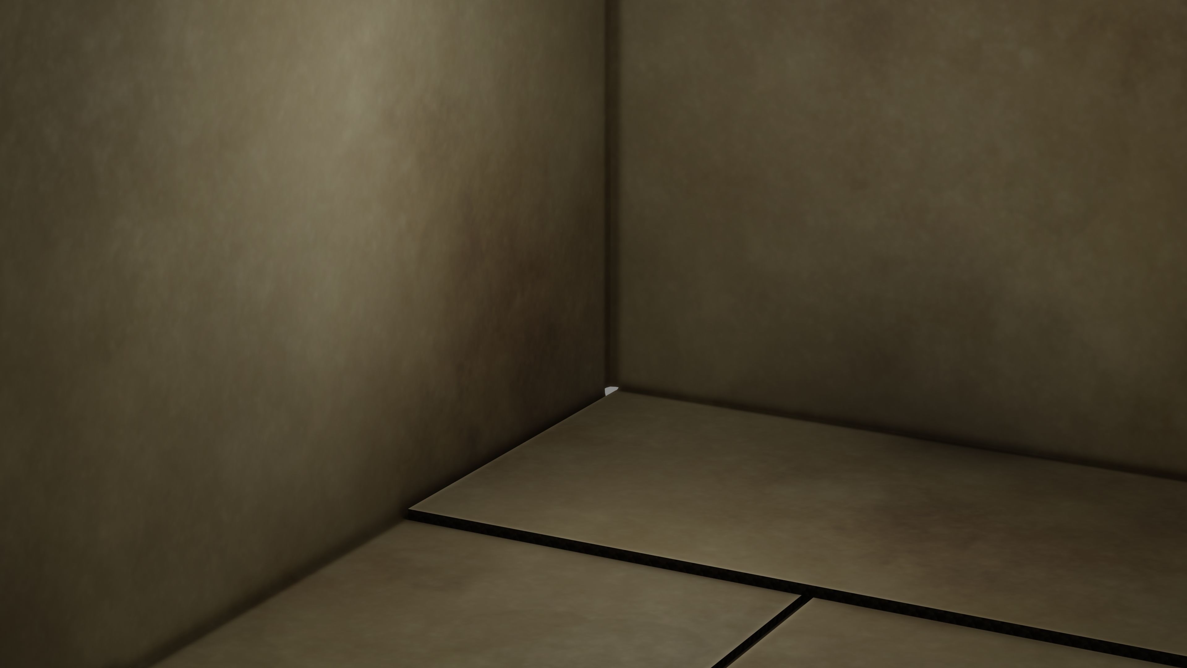 Japanese Furniture Kit - Cardboard Low-poly 3D model_4