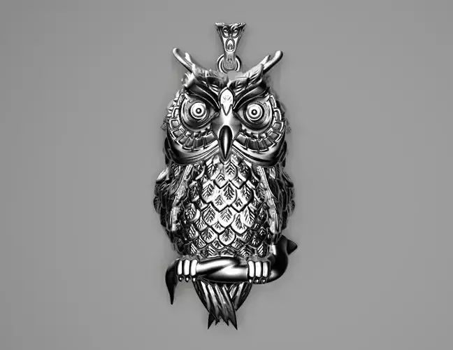 Owl pendant 