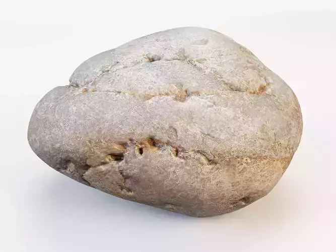 Small Stone 04 PBR Low-poly 3D model