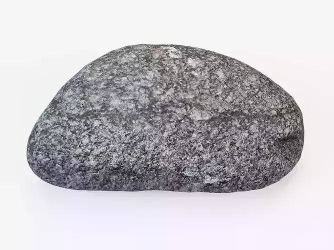 Small Stone 05 PBR Low-poly 3D model