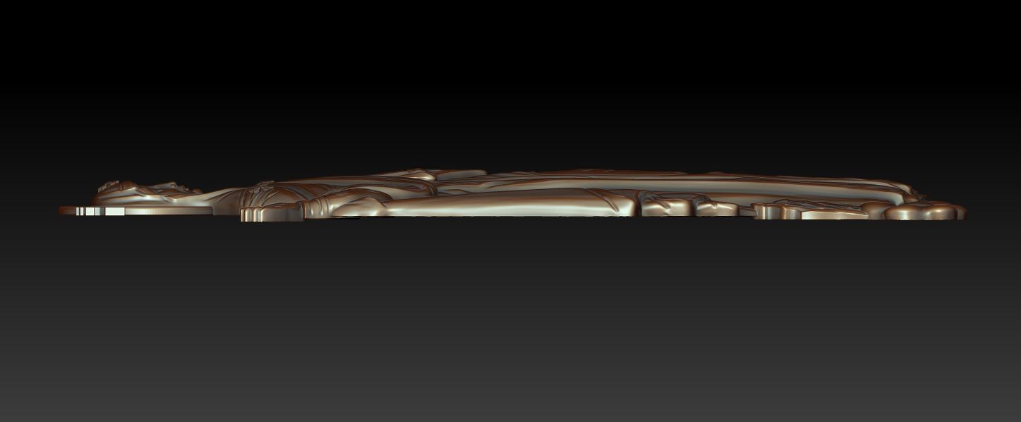 Mother of God Abbes of Holy Mountain 3D model_6