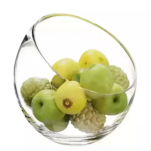 Large Slant Fruit Bowl set 03