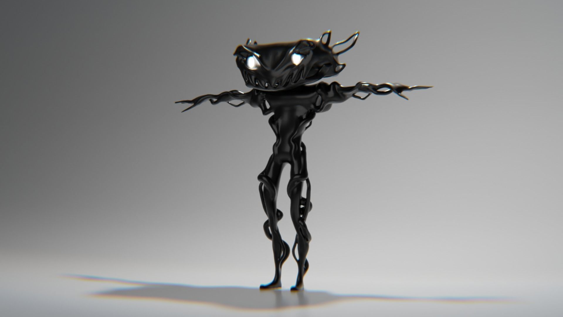 Entity 2 humanoid robot 3D model_2