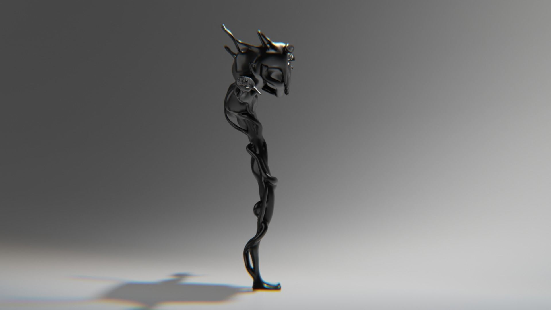 Entity 2 humanoid robot 3D model_4