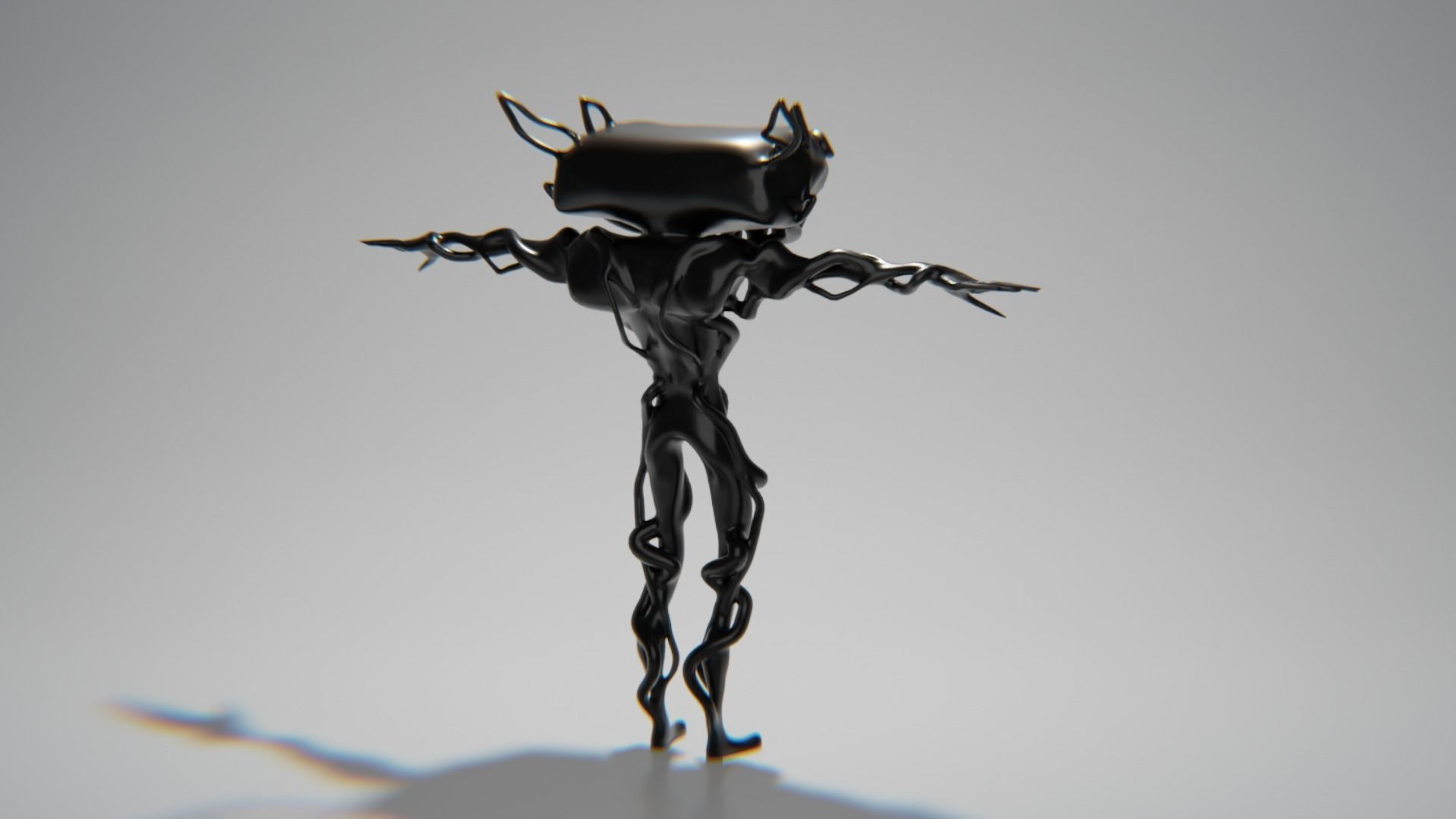 Entity 2 humanoid robot 3D model_6