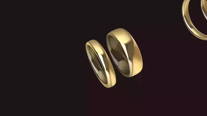 14 dual wedding bands stl verified