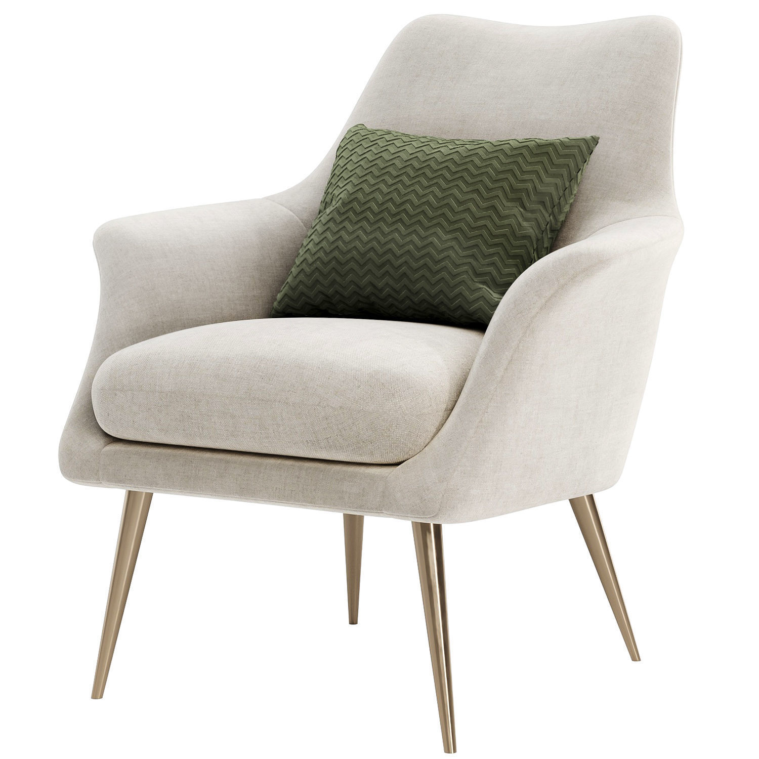 finley lounge chair 3D model_3