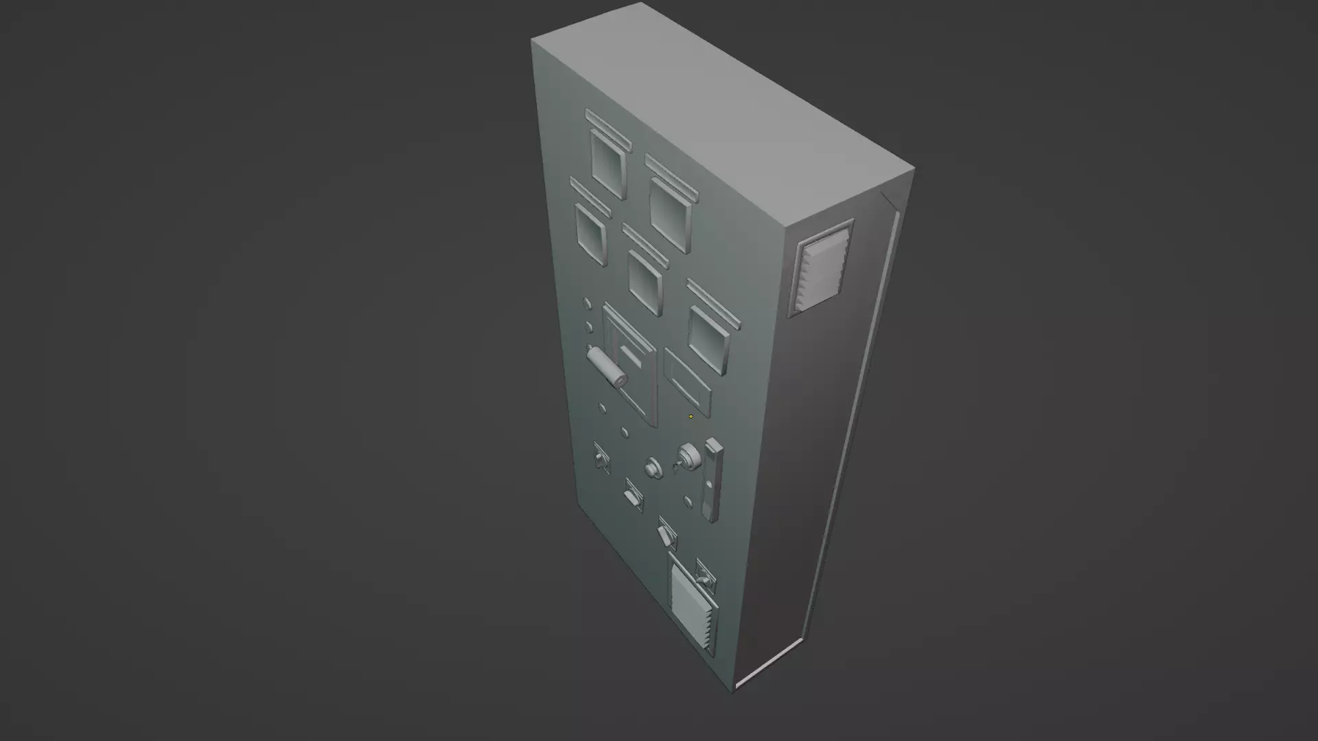 power unit for power plant 3D model_0