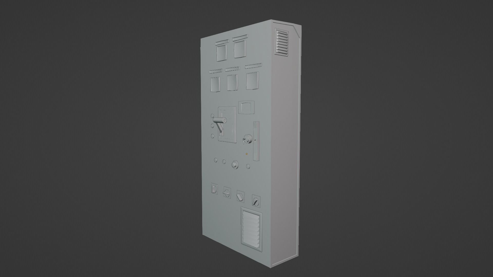 power unit for power plant 3D model_2