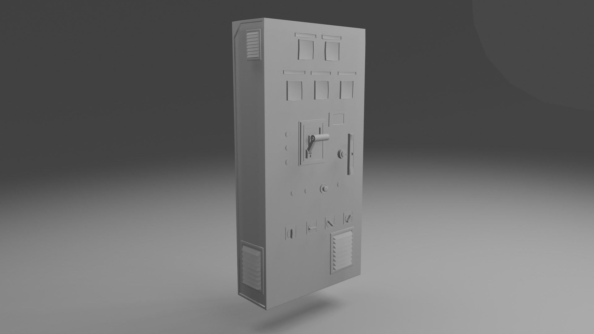 power unit for power plant 3D model_3