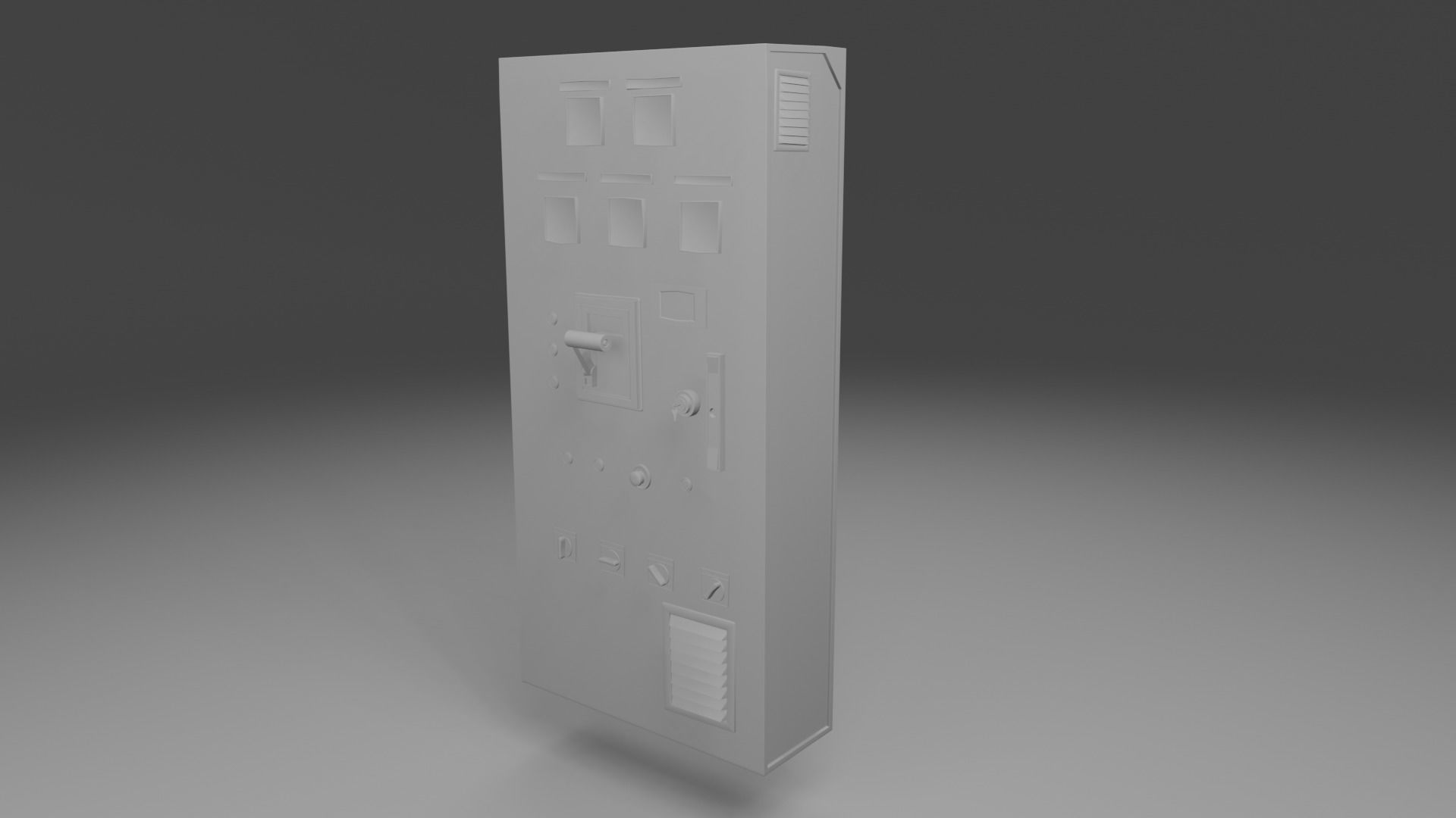 power unit for power plant 3D model_1