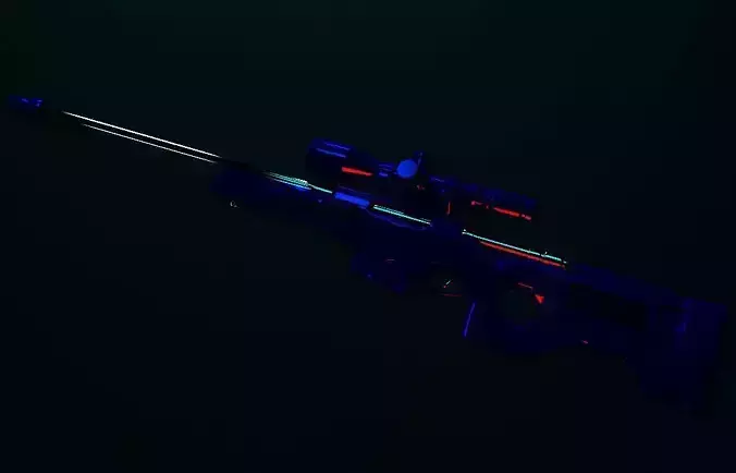 3D Gun sniper rifle