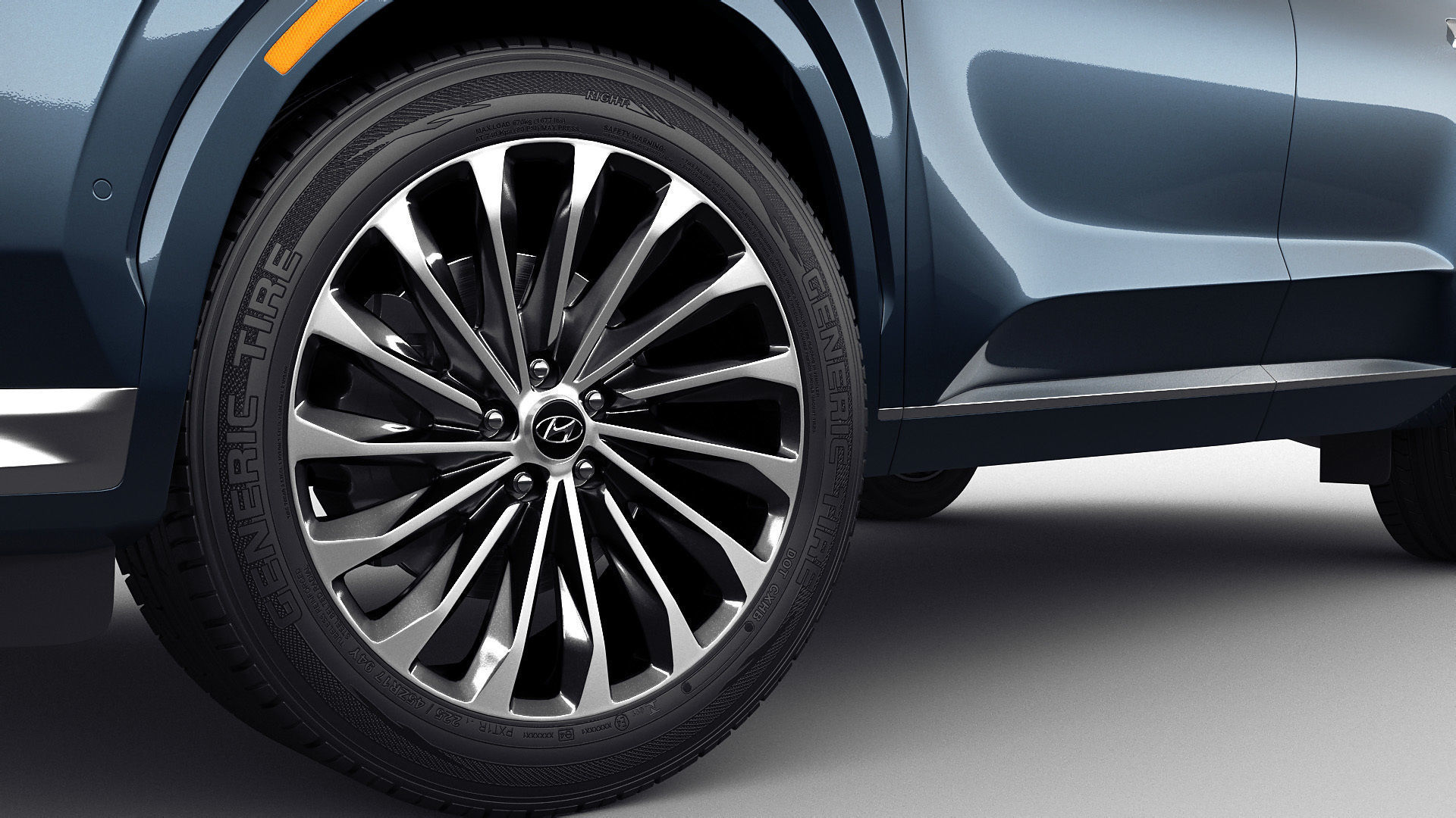 Hyundai Palisade 2023 3D model_14