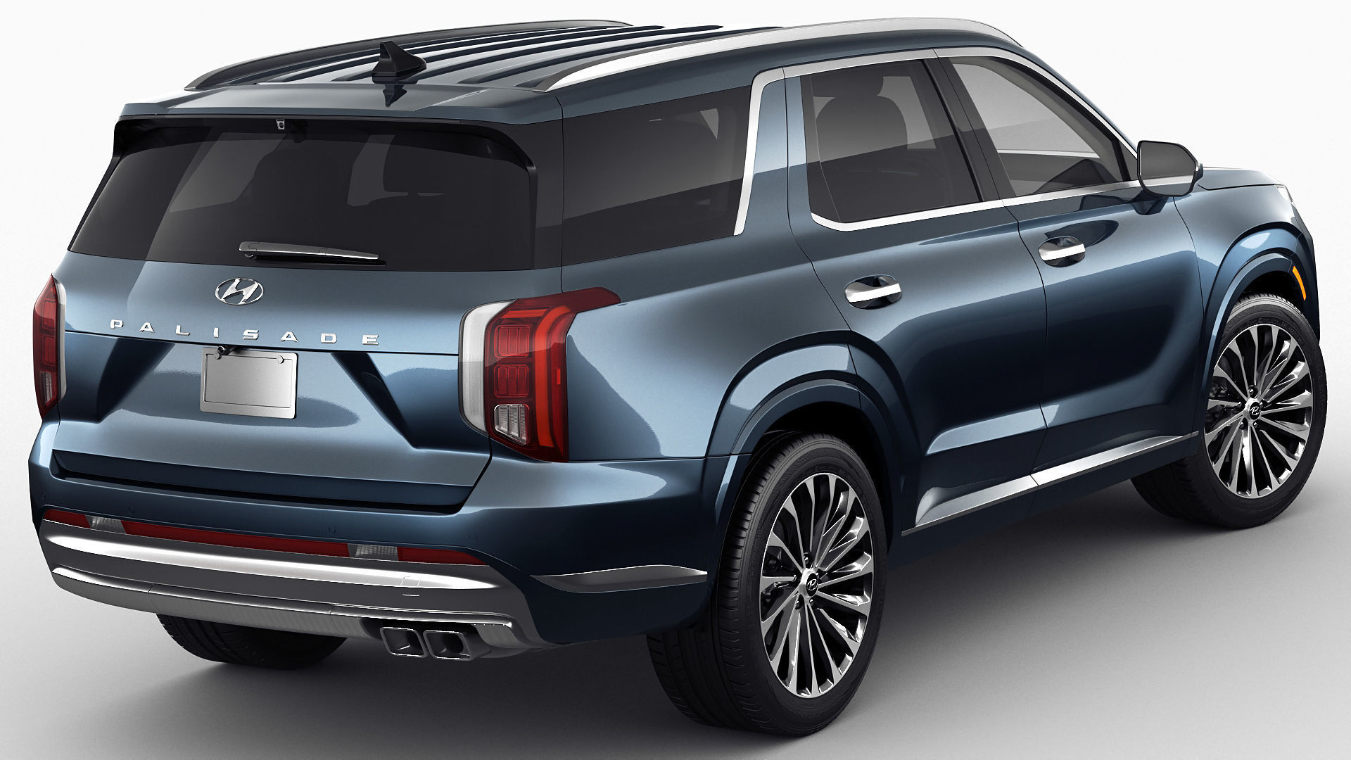 Hyundai Palisade 2023 3D model_2