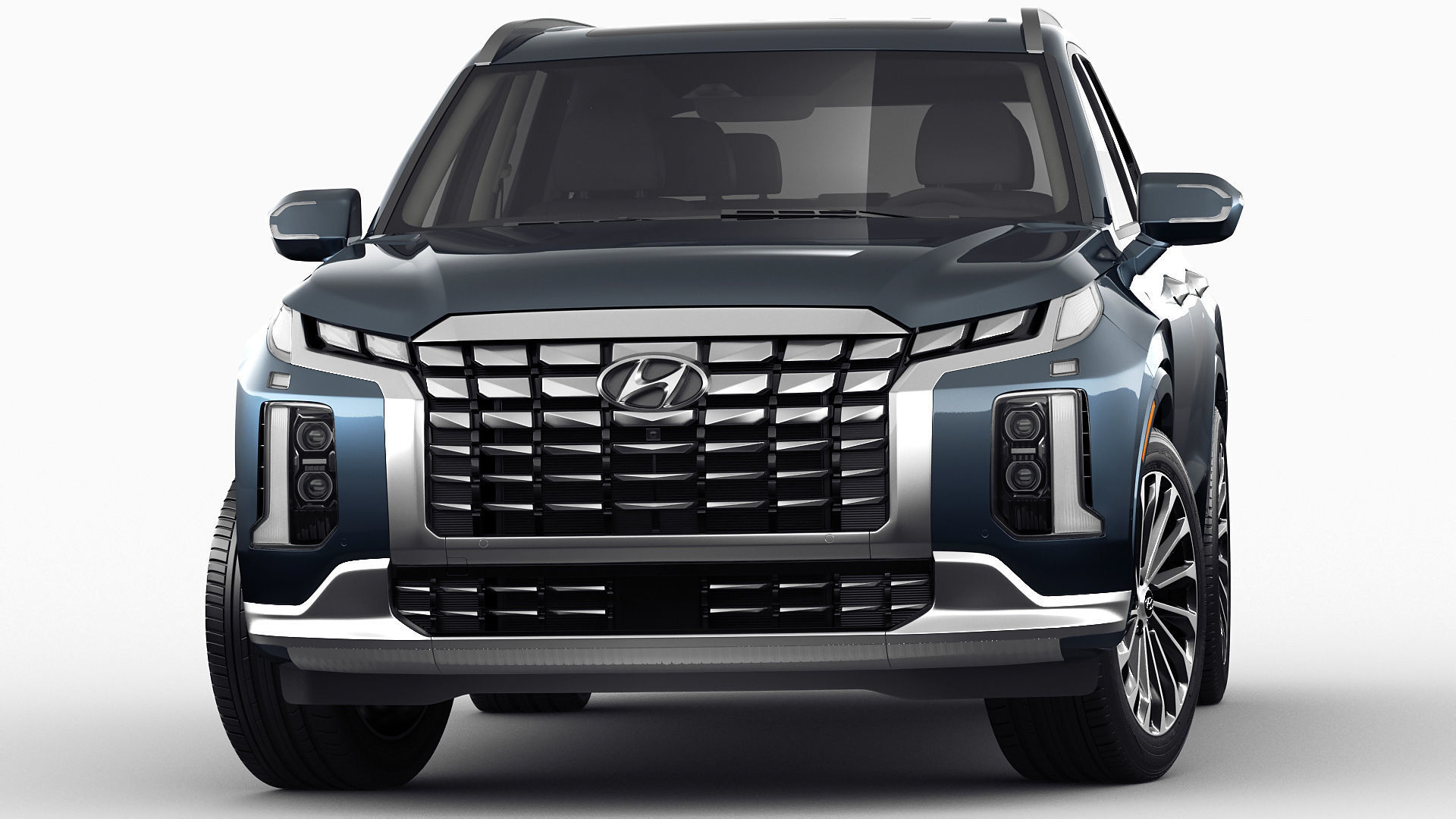 Hyundai Palisade 2023 3D model_16