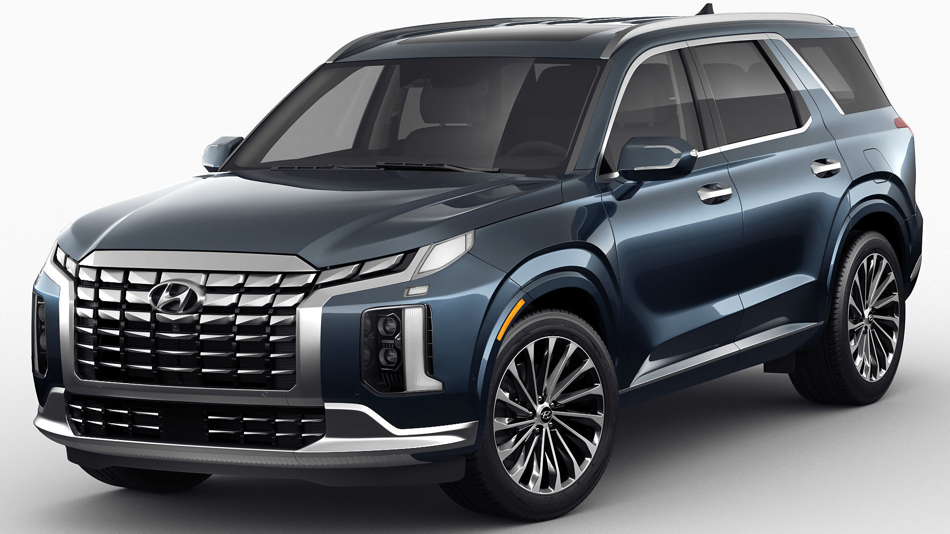 Hyundai Palisade 2023 3D model_1