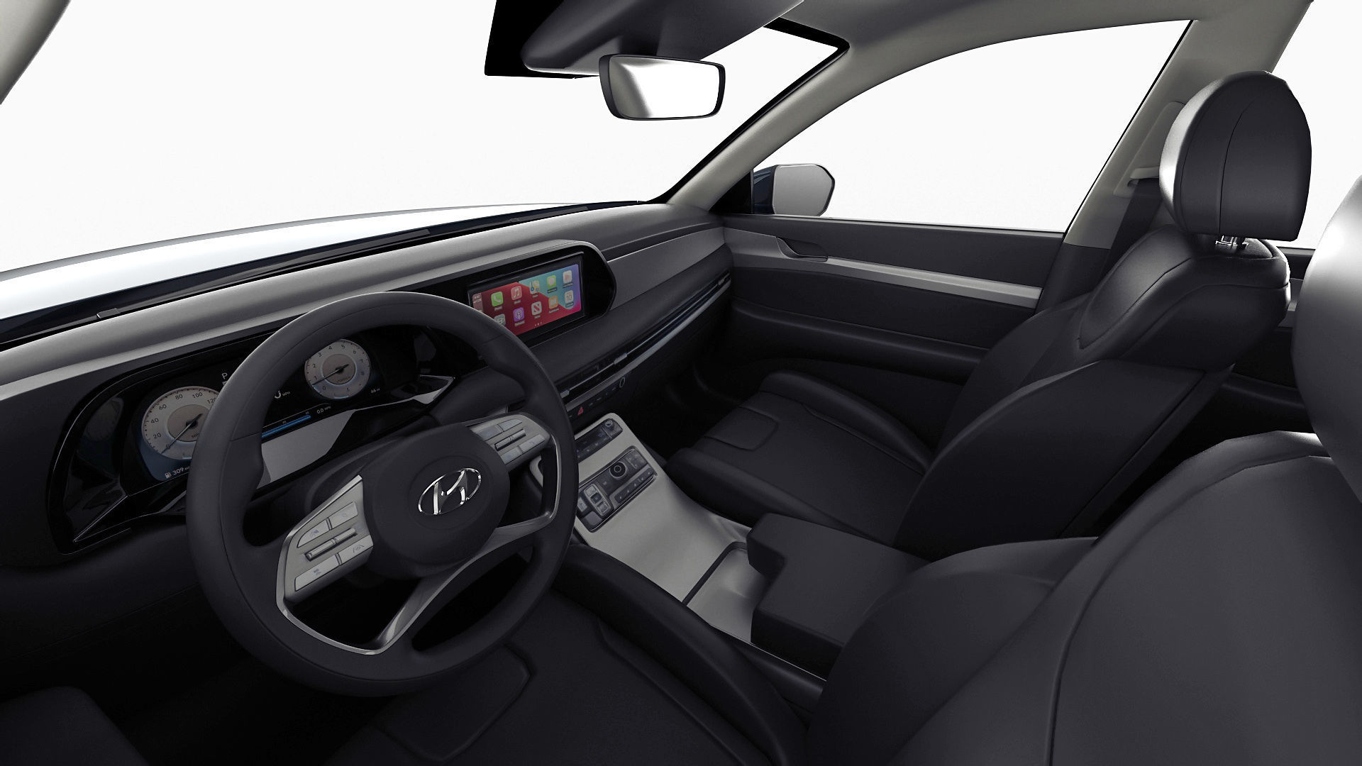 Hyundai Palisade 2023 3D model_18